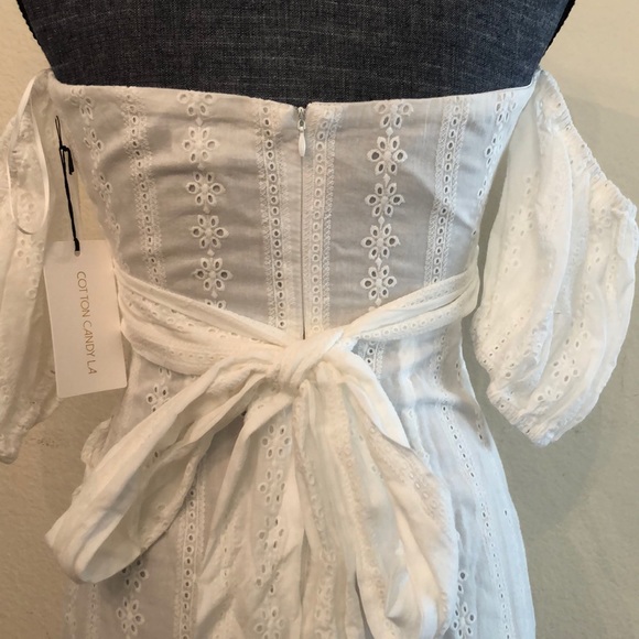 Off shoulder mini dress - Picture 4 of 8